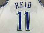 NBA 11 REID Timberwolves 2023-24 Classic Maillot blanc brodé